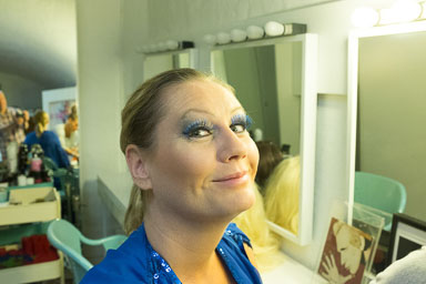 Dragqueen med Peter Englund
